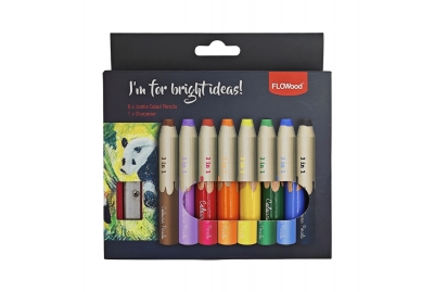 3-in-1 Jumbo Colour Pencils Set