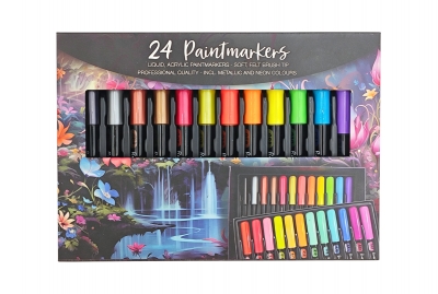 24PCS Liquid Acrylic Paintma...
