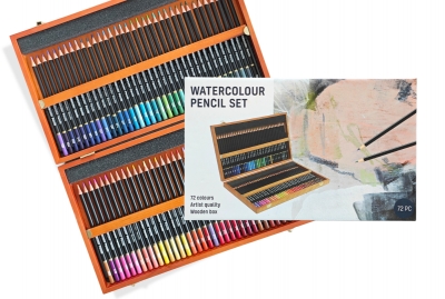 72PCS Watercolour Pencil Set