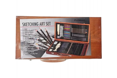 Sketching Art Set (Wooden Ca...