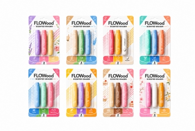 Scented Eraser 3PCS Set
