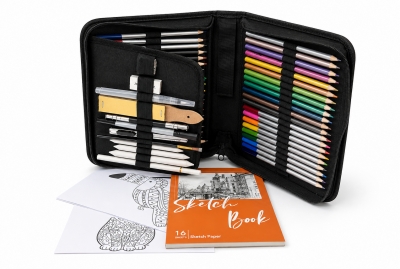 80-Piece Professional Artist Sketch Set